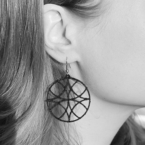 Ripple Effect Earrings – Circle