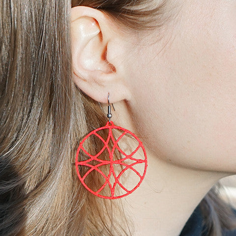 Ripple Effect Earrings – Circle