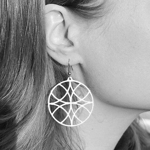 Ripple Effect Earrings – Circle