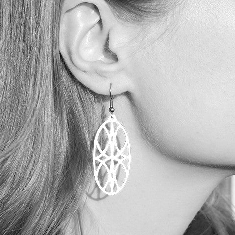 Ripple Effect Earrings – Ellipse